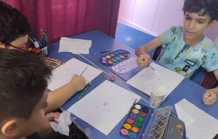 نقاشی حیوانات با ویژگی های خاص با آبرنگ