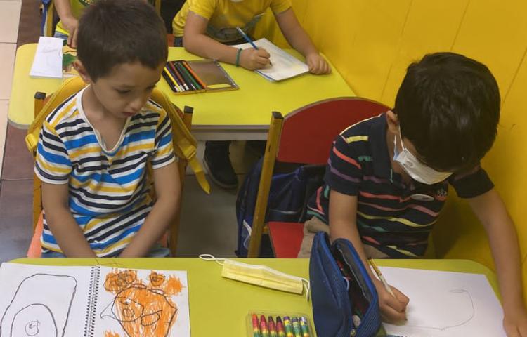 :نقاشی خرگوش و هویج، کلاس بادبادک 1