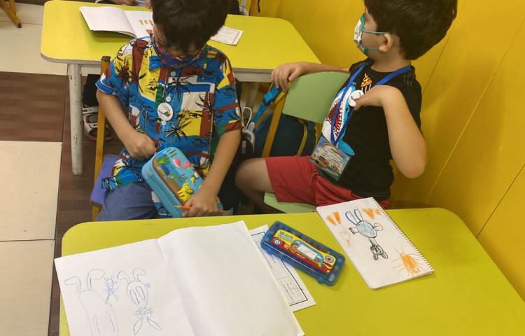 :نقاشی خرگوش و هویج، کلاس بادبادک 3