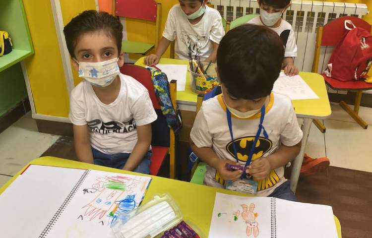 :نقاشی خرگوش و هویج، کلاس بادبادک 6