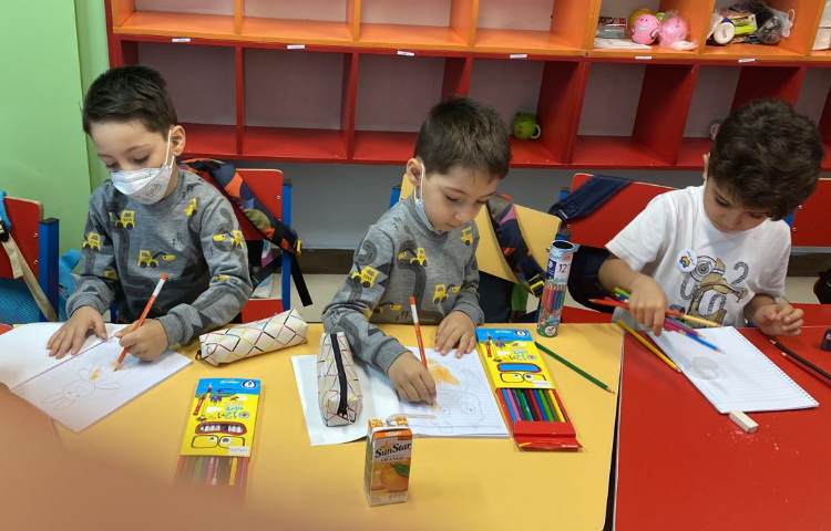 :نقاشی خرگوش و هویج، کلاس شاپرک 1