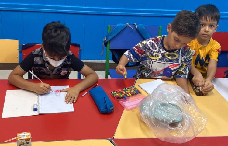 :نقاشی خرگوش و هویج، کلاس شاپرک 3