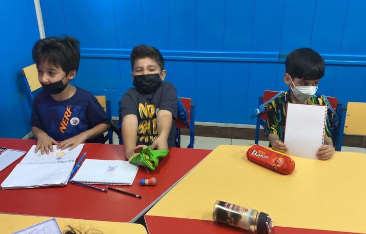 :نقاشی خرگوش و هویج، کلاس شاپرک 4