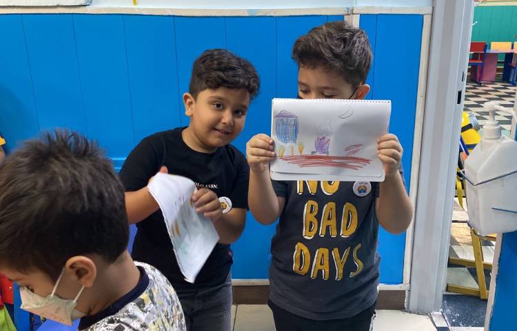 :نقاشی خرگوش و هویج، کلاس شاپرک 7