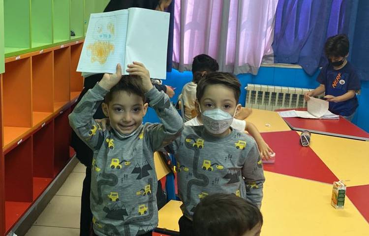 :نقاشی خرگوش و هویج، کلاس شاپرک 8