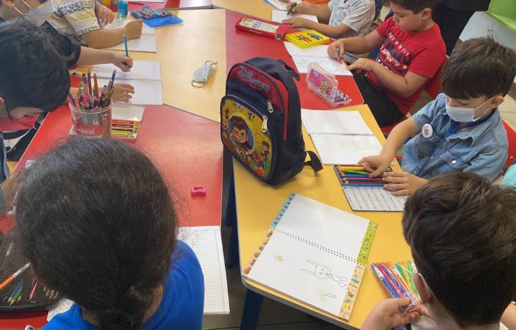 :نقاشی خرگوش و هویج، کلاس قاصدک 1