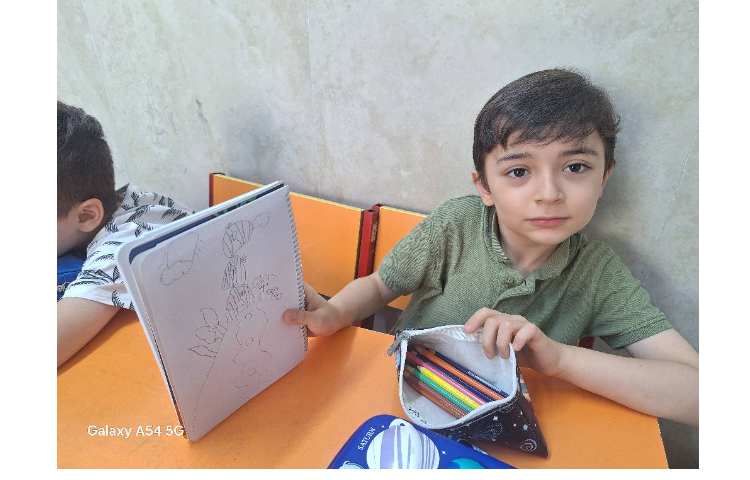 نقاشی خطوط نیم دایره 7