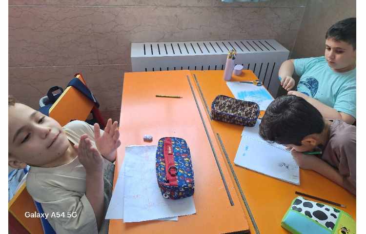 نقاشی خطوط نیم دایره 8