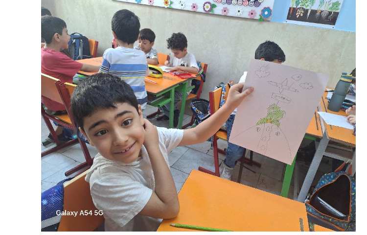 نقاشی خطوط نیم دایره 9