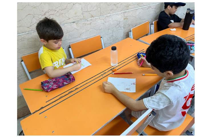 نقاشی خلاق حواس پنج گانه 2