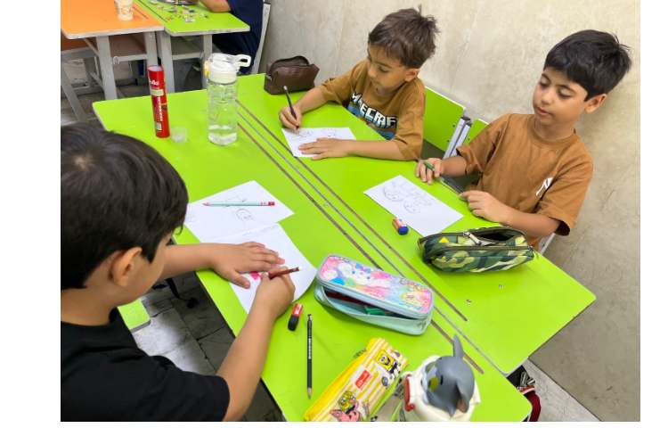 نقاشی خلاق حواس پنج گانه 3