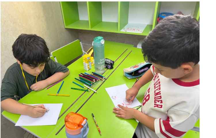 نقاشی خلاق حواس پنج گانه 4