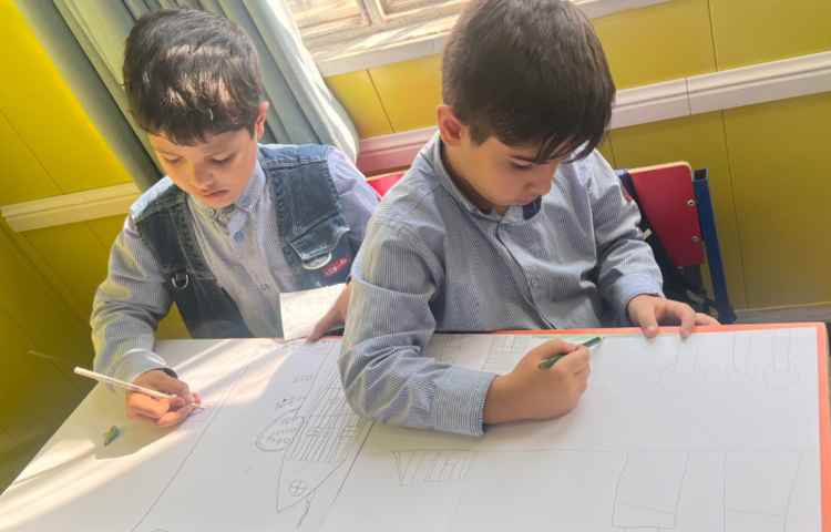 نقاشی داستان جان شما کجاست 12