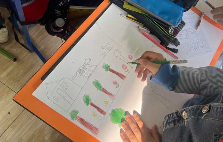 نقاشی داستان جان شما کجاست 13