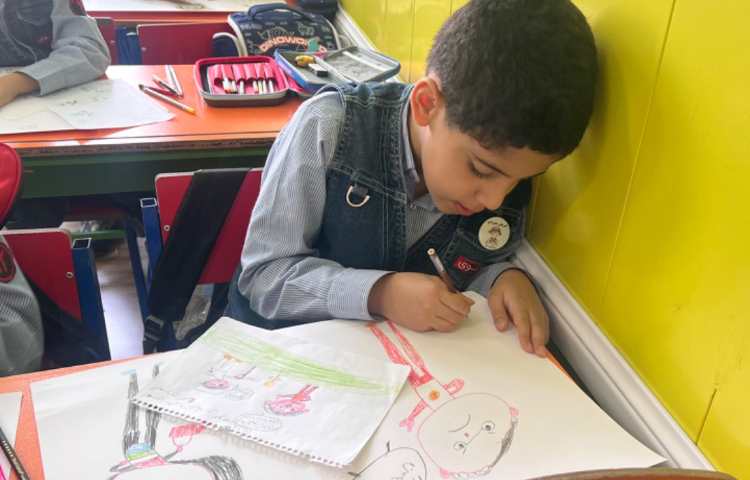 نقاشی داستان جان شما کجاست 15