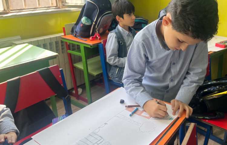 نقاشی داستان جان شما کجاست 16