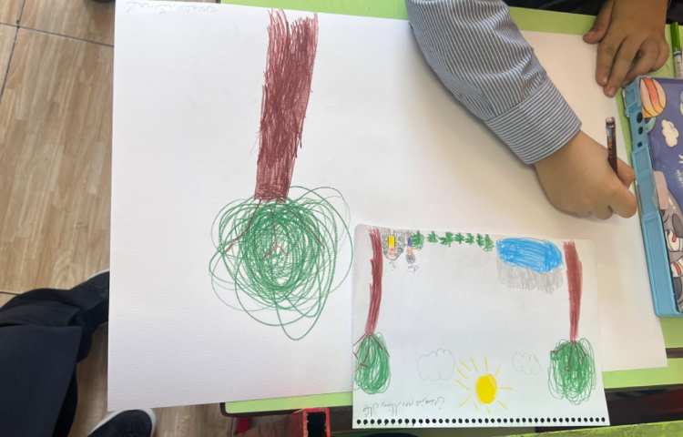 نقاشی داستان جان شما کجاست 3