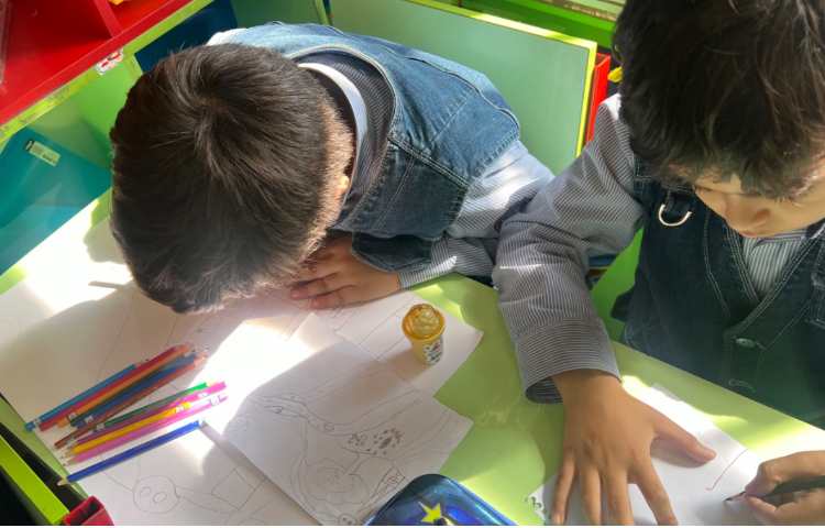 نقاشی داستان جان شما کجاست 5