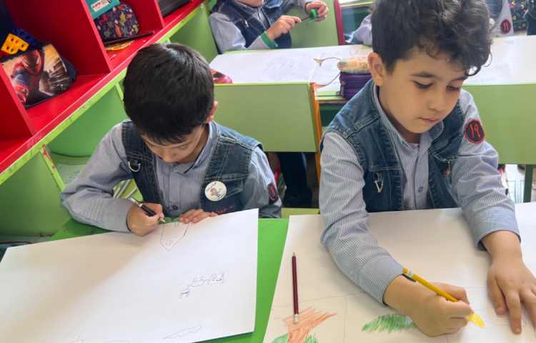 نقاشی داستان جان شما کجاست 8