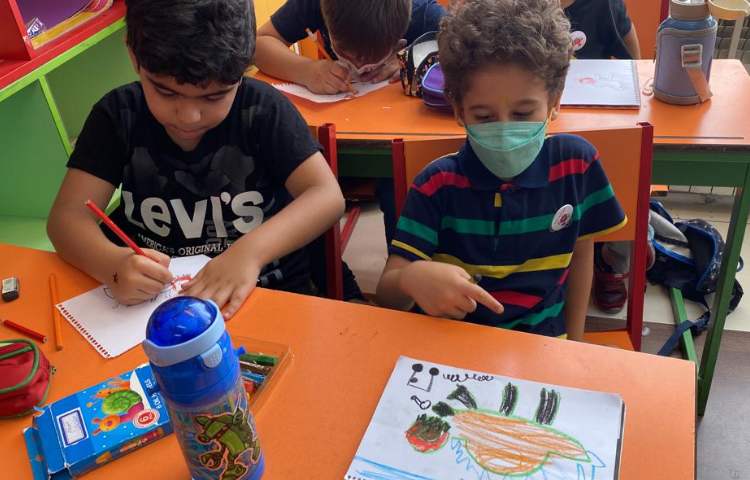 :نقاشی دایناسور، کلاس توت فرنگی 7