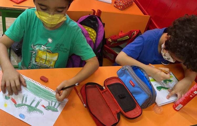 :نقاشی دایناسور، کلاس دریانوردان 4