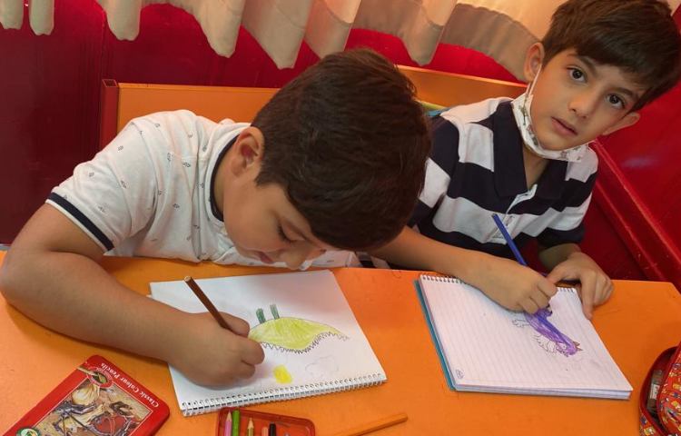 :نقاشی دایناسور، کلاس دریانوردان 7