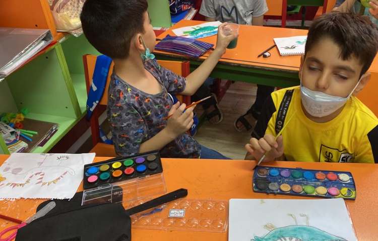 :نقاشی دایناسور، کلاس دریانوردان 8