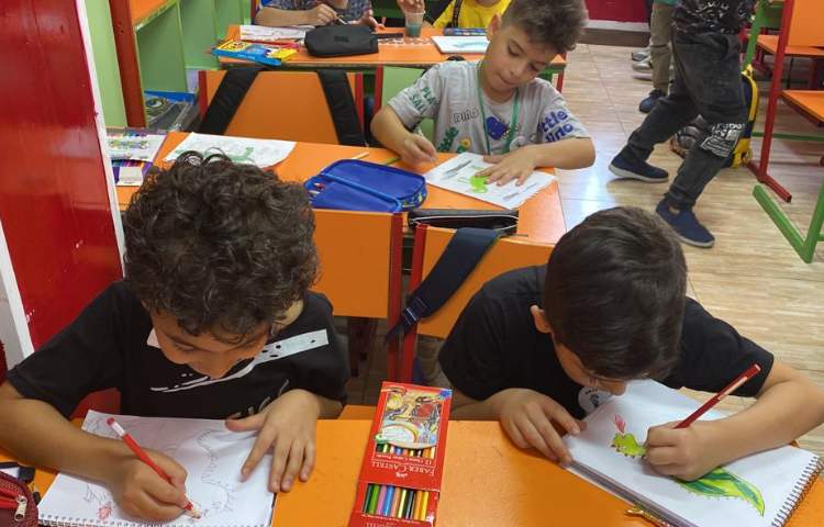 :نقاشی دایناسور، کلاس دریانوردان 9