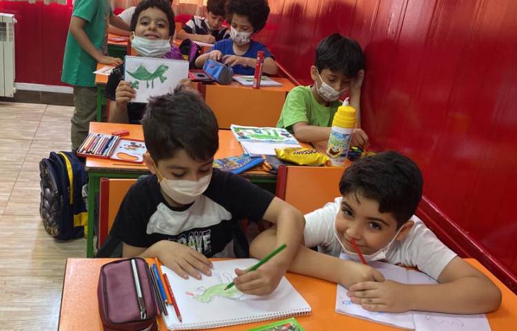 :نقاشی دایناسور، کلاس دریانوردان