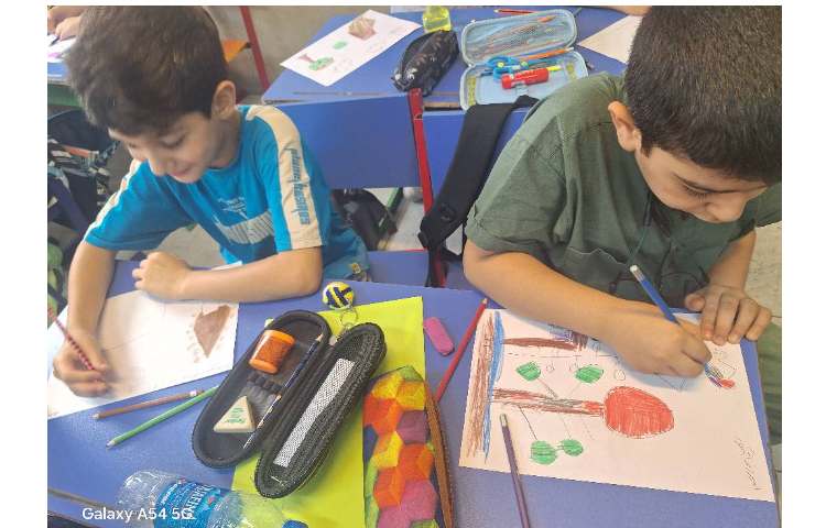 نقاشی درخت شکلاتی 3