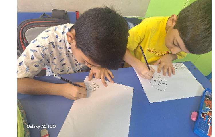 نقاشی درخت شکلاتی 4