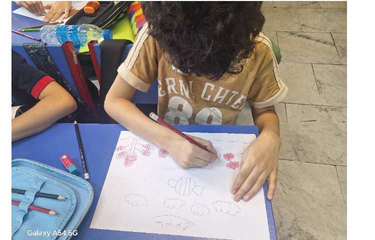 نقاشی درخت شکلاتی 5