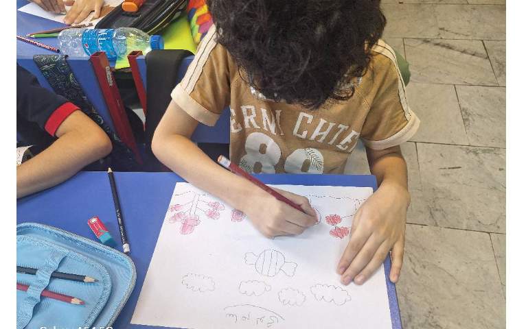 نقاشی درخت شکلاتی