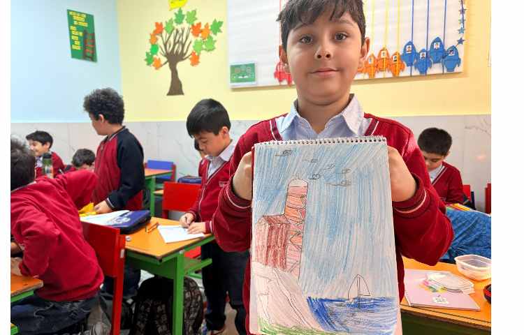 نقاشی دوری و نزدیکی 6