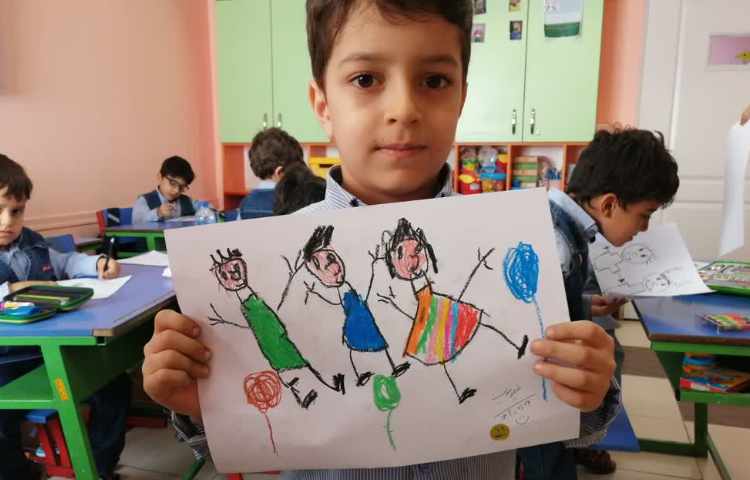 نقاشی دوستان خودشون 3