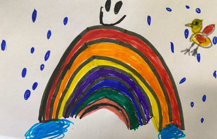 :نقاشی رنگین کمان 10