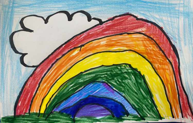 :نقاشی رنگین کمان 3