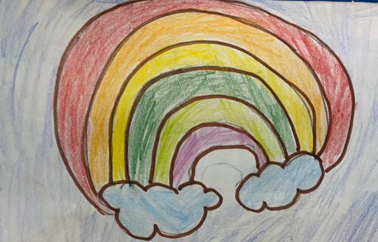 :نقاشی رنگین کمان 4