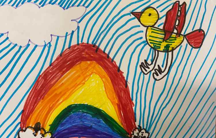 :نقاشی رنگین کمان 6