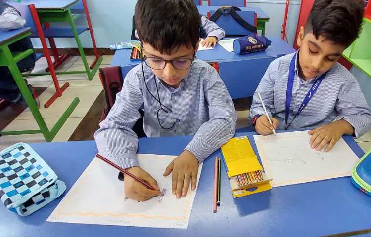 نقاشی روز اول مدرسه 1