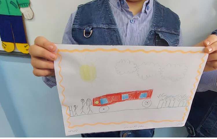 نقاشی روز اول مدرسه 4