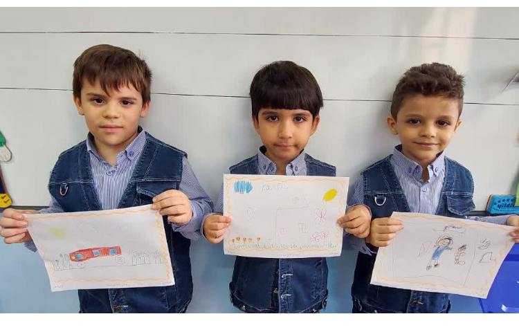 نقاشی روز اول مدرسه 6