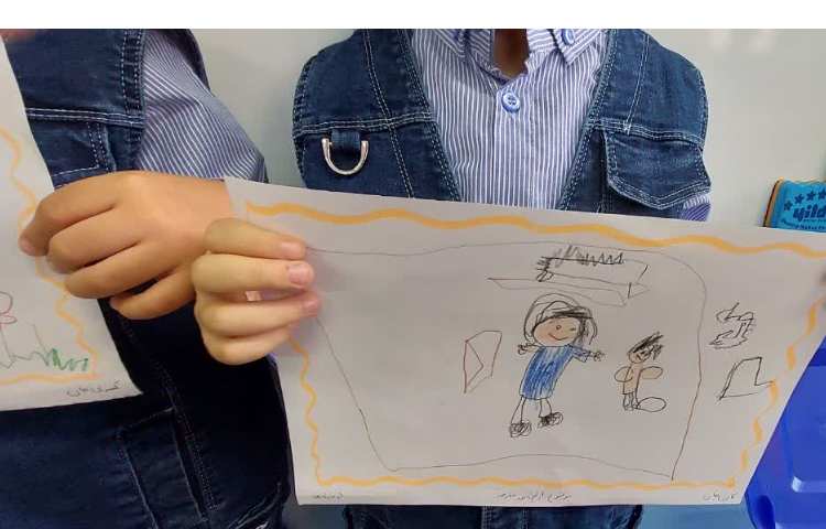 نقاشی روز اول مدرسه 7