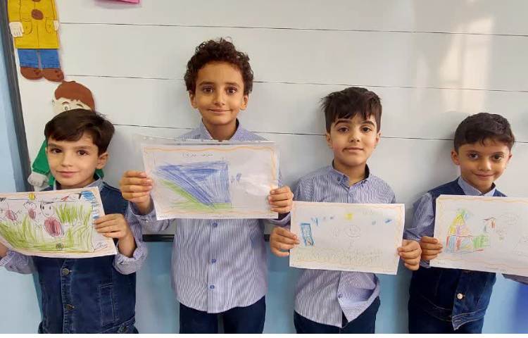 نقاشی روز اول مدرسه 8