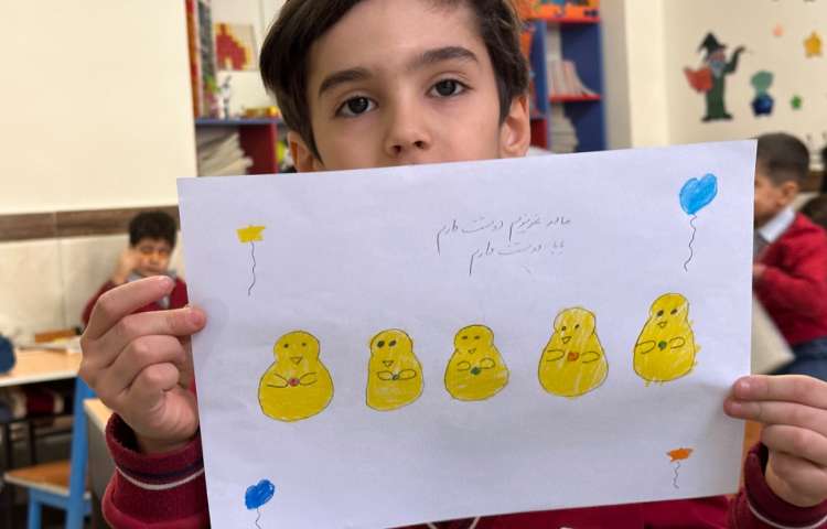 نقاشی روز مادر 3