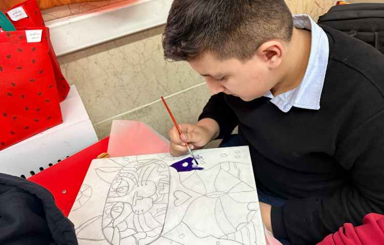 نقاشی روی بوم 1