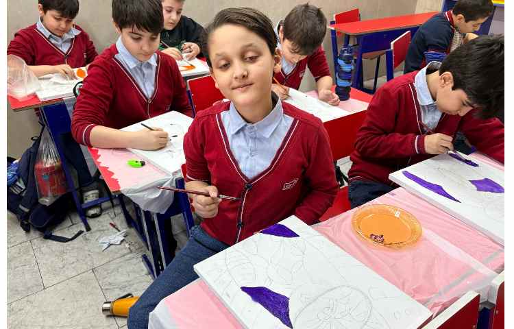 نقاشی روی بوم 2