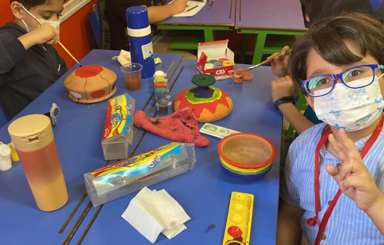 :نقاشی روی سفال، کلاس مریخ 4