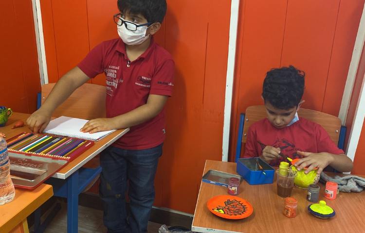 :نقاشی روی سفال، کلاس مریخ 6