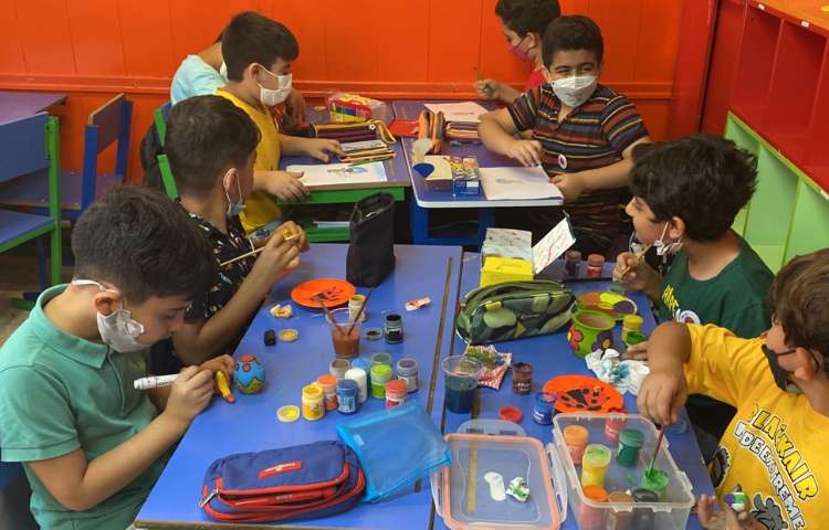 :نقاشی روی سفال، کلاس مریخ